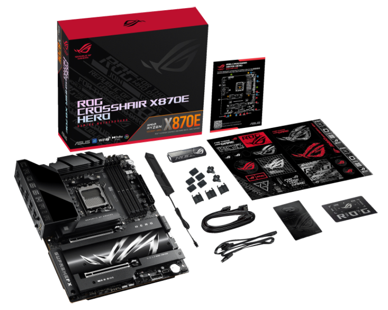 ASUS ROG CROSSHAIR X870E HERO matična ploča - Слика 2