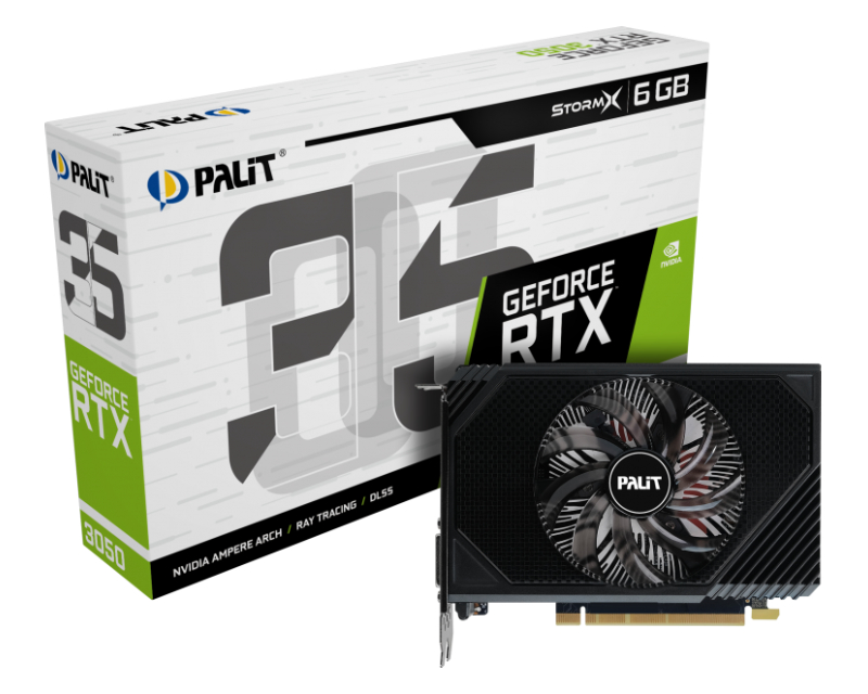 PALIT nVidia GeForce RTX 3050 6GB 96bit RTX3050 StormX grafička karta - Слика 5