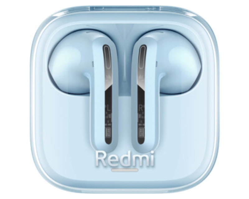 XIAOMI Redmi Buds 6 Active slušalice Transparent blue (BHR8394GL) - Слика 2