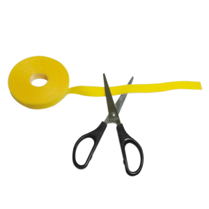 Logilink čičak traka, 4m, 16mm, žuta