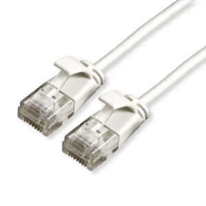 Roline UTP PatchCord Cat6A LSOH Data Center white 0.5m Cl EA