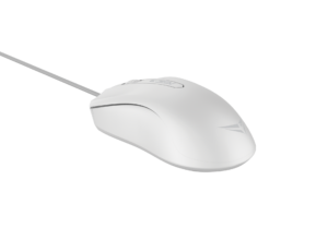 Alcatroz Asic 3 USB Optical Mouse White
