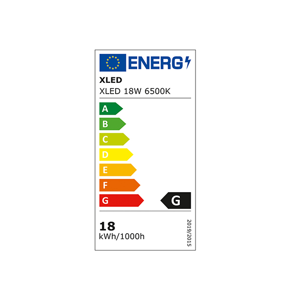 XLED 18W 6500K Nadgradni okrugli LED panel,1890Lm,IP20 M.No12002689 - Слика 2