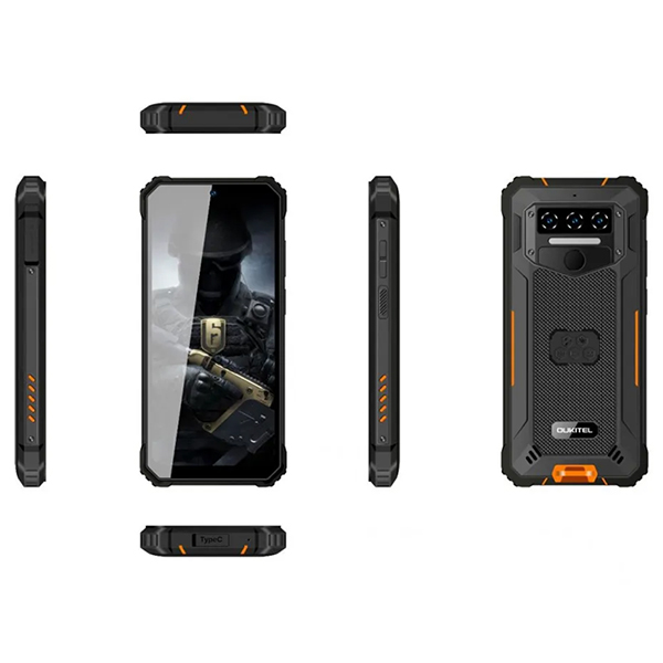 Oukitel WP23 black/orange Rugged Smartphone 4GB/64GB/10600mAh/Android13 - Слика 2