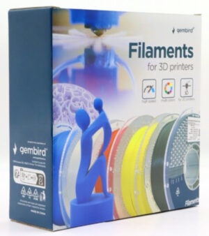 GEMBIRD 3DP-ABS1.75HY-01-BK ABS filament velike brzine za 3D stampac 1.75mm, kotur 1KG BLACK