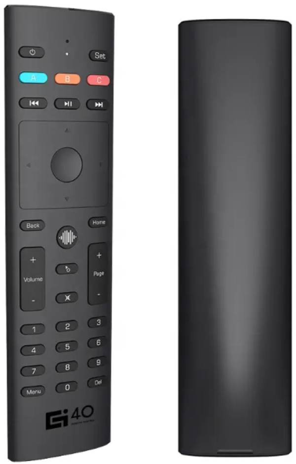 GEMBIRD GMB-G40S AIR MOUSE Remote control for TV/PC, With Gyroscope smart google Google Assistant - Слика 6