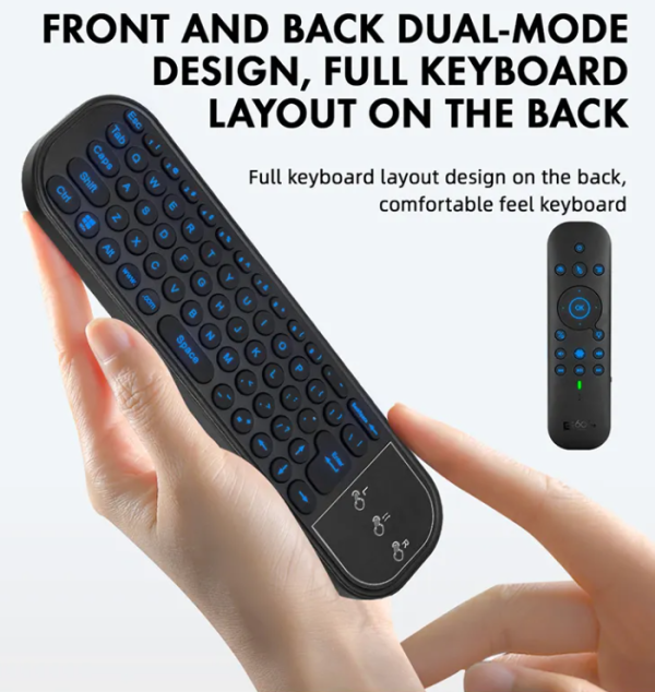 GEMBIRD GMB-G60S PRO BT AIR MOUSE 2.4GHz Wireless BT connection gyroscope voice remote control - Слика 4