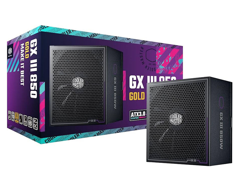 COOLER MASTER GX3 850 Gold Modular 850W napajanje (MPX-8503-AFAG-BEU) 10Y - Слика 7