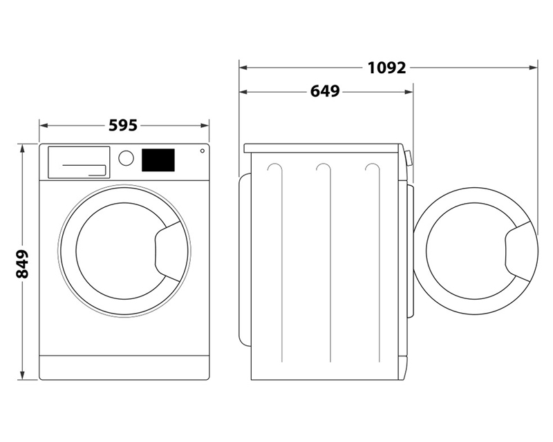 WHIRLPOOL FFT M11 82 EE R mašina za sušenje veša - toplotna pumpa - Слика 9