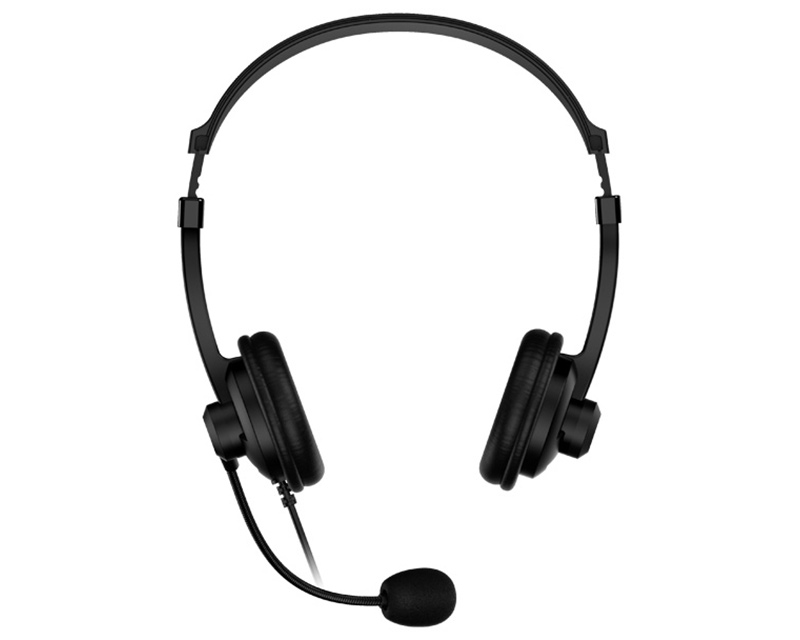 GENIUS HS-230U USB-C crne slušalice sa mikrofonom - Слика 3