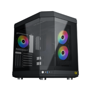 Xigmatek CUBI(BK, EATX, U3x1+Type C, 3PCS TG, 6PCS Z20A & Galaxy II Fan Control Kit)