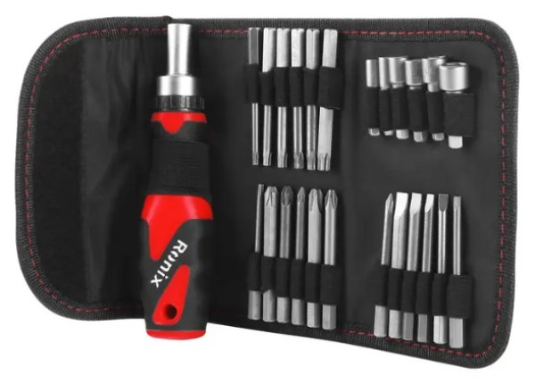 RONIX SET BITOVA I NASTAVAKA 24+2 RH-2721 BL TORBICA - Слика 5