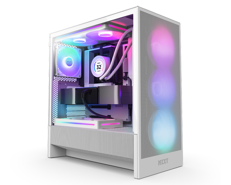 NZXT H5 Flow RGB Gaming kućište belo (CC-H52FW-R1) - Слика 5
