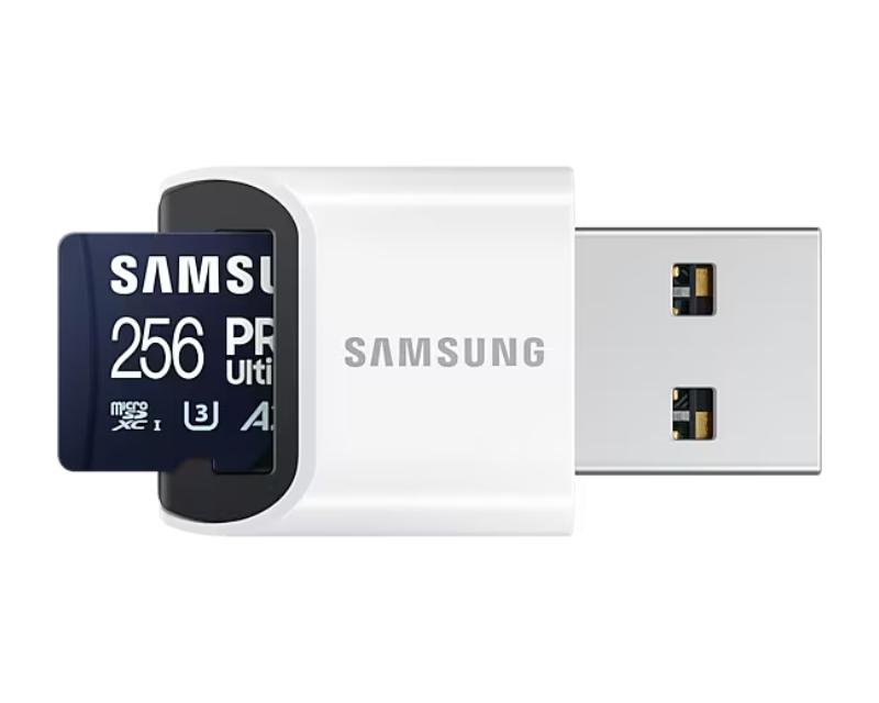 SAMSUNG Memorijska kartica PRO Ultimate MicroSDXC 256GB U3 + USB reader MB-MY256SB - Слика 4
