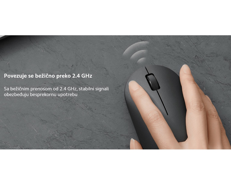 XIAOMI Wireless Mouse 2 lite miš crni (BHR8916GL) - Слика 2