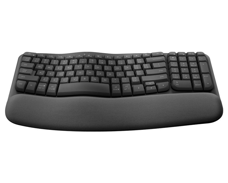 LOGITECH Wave keys wireless US tastatura Graphite OEM - Слика 4