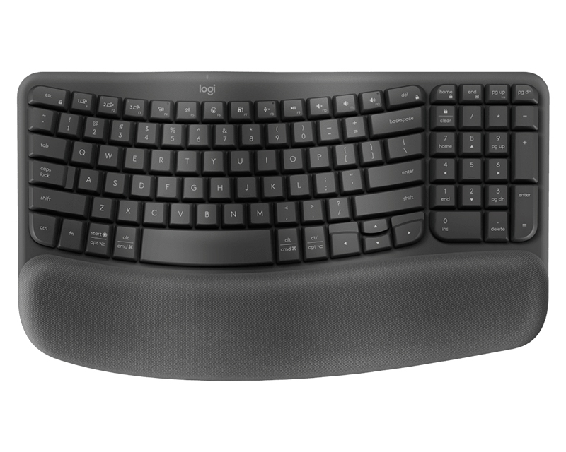 LOGITECH Wave keys wireless US tastatura Graphite OEM - Слика 3