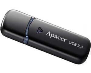 APACER 64GB AH355 USB 3.2 flash crni AP64GAH355B-1