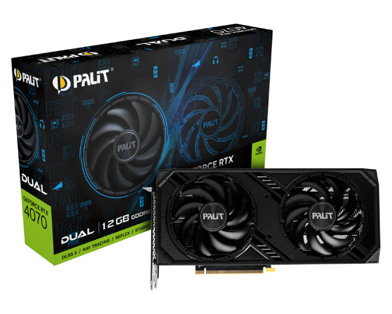 PALIT nVidia GeForce RTX 4070 12GB 192bit RTX 4070 Dual grafička karta - Слика 4