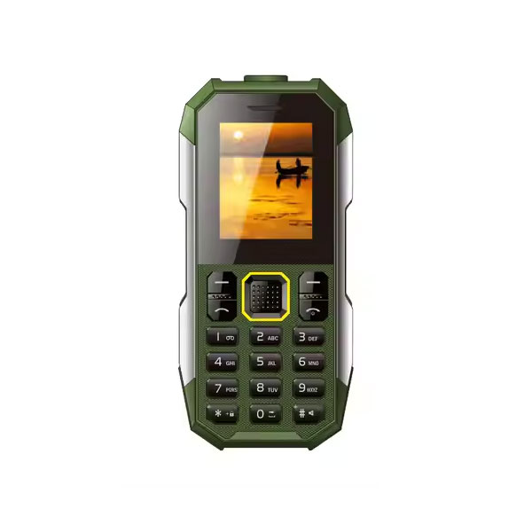 IPRO Shark II green Feature mobilni telefon 2G/GSM/DualSIM/IP67/2500mAh/32MB/Srpski - Слика 6