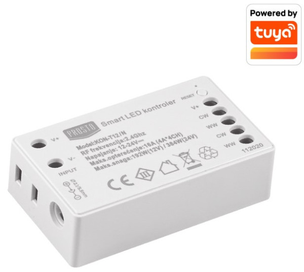Wi-Fi smart LED kontroler CCT 192W KON-T12/N - Слика 3