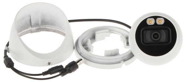 Dahua kamera HAC-HDW1239T-A-LED 2Mpix, 2.8 mm ugradjen mikrofon,FULL COLOR metalno kuciste , 40m - Слика 2