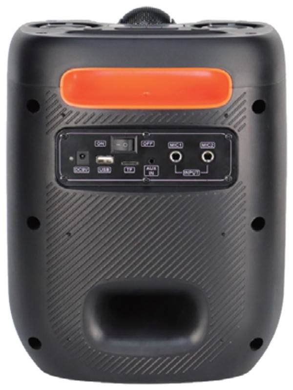 Microlab PT601W karaoke zvucnik 80W, Bluetooth, LED, 7,4V/3600mAh, Aux, USB, microSD, FM + Mic*1kom - Слика 3