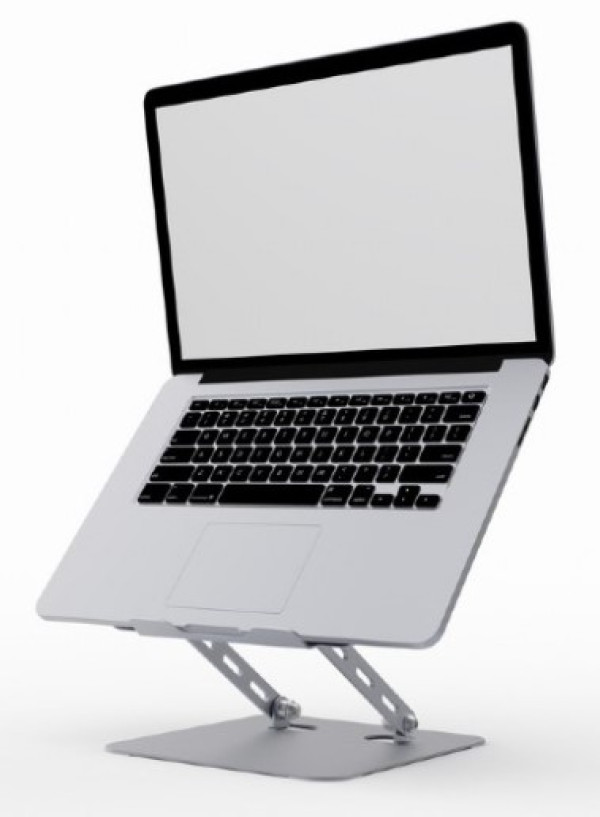NBS-D1-04 Gembird Sklopivo postolje za laptop 15,6, max.10kg, spacegrey - Слика 4