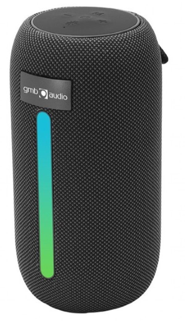 SPK-BT-LED-07 Gembird Portable Bluetooth LED speaker, 5W, BT, FM, USB, Handsfree, Black - Слика 7