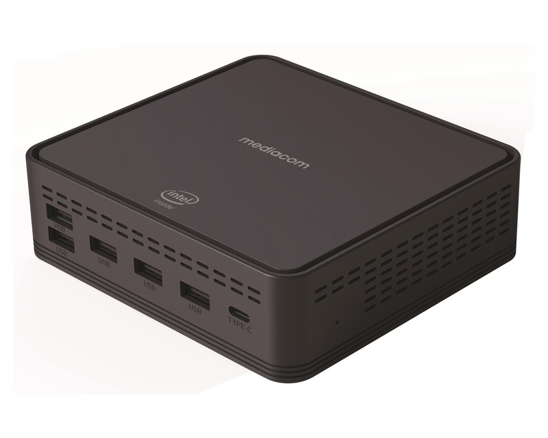 MEDIACOM MP103 Mini PC Intel Celeron N4020 1.1GHz (2.8GHz) 4GB 128GB Win11Home - Слика 6