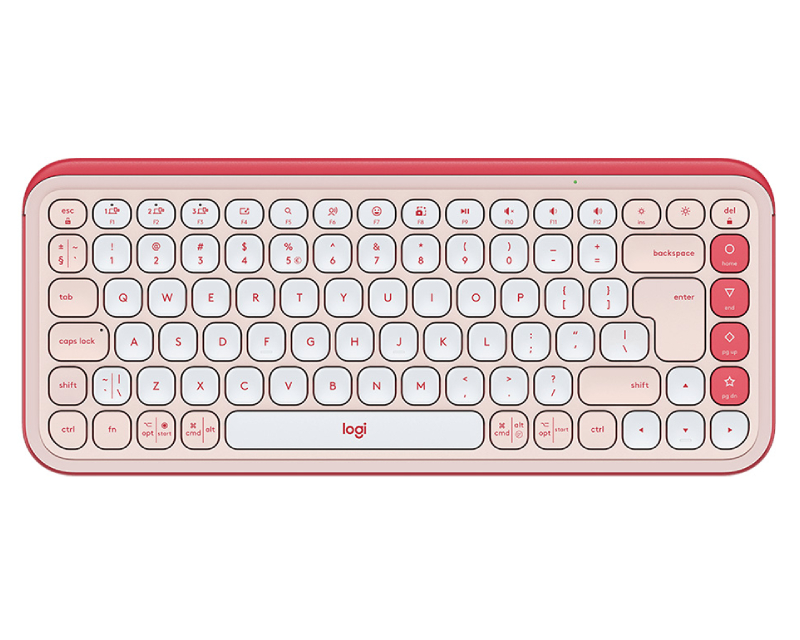 LOGITECH POP Icon Keys US tastatura rose - Слика 3