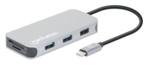 MANHATTAN MH USB-C 8-in-1 Docking Station