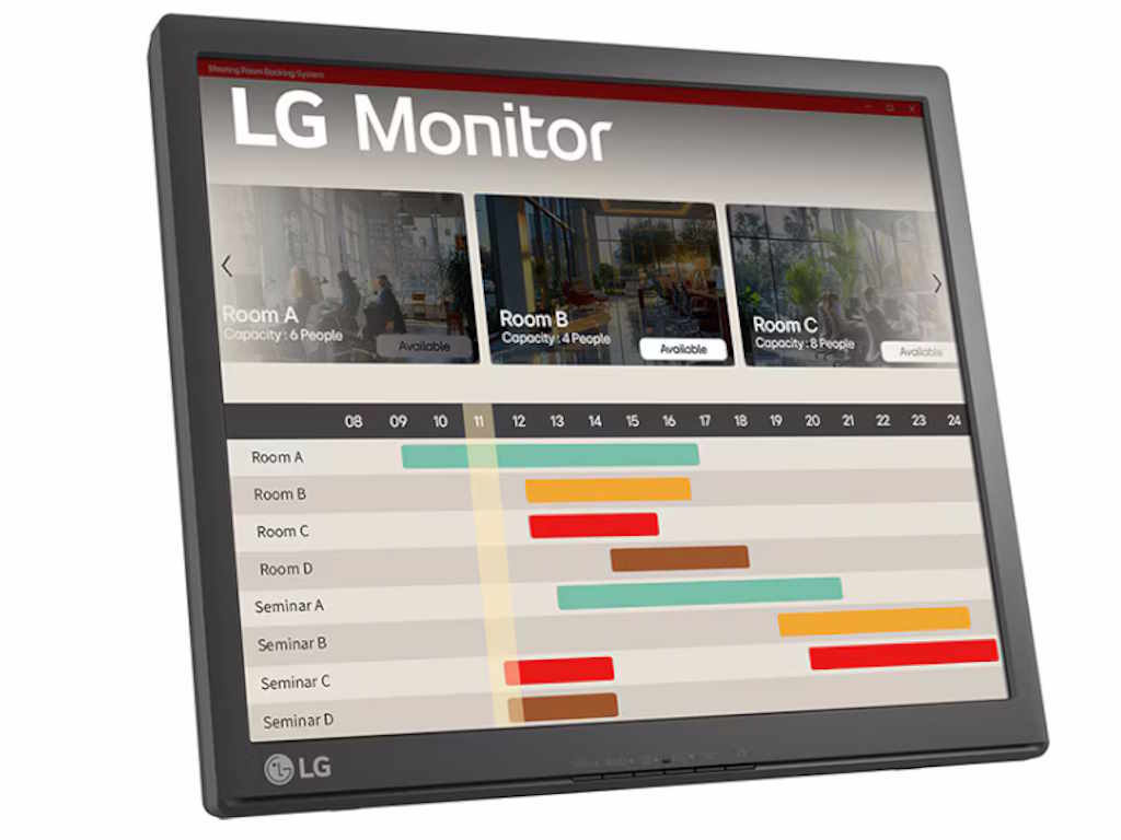 Monitor LG 17BR30T-B 17"/TN,Touch,5:4/1280x1024/75Hz/5ms GtG/VGA,USB/VESA/crna - Слика 2