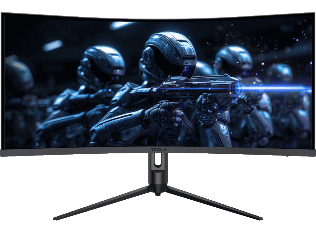 Monitor TESLA 34GH948BW 34"/VA,zakrivljen,21:9/3440x1440/165Hz/1ms MPRT/HDMIx2,DP/Adaptive sync/crna - Слика 5