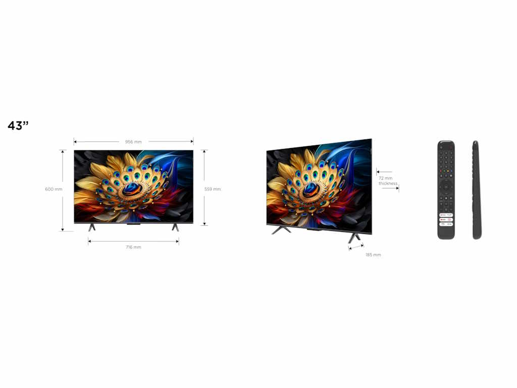 TCL 43C655 QLED 4K Ultra HD Televizor - Слика 14