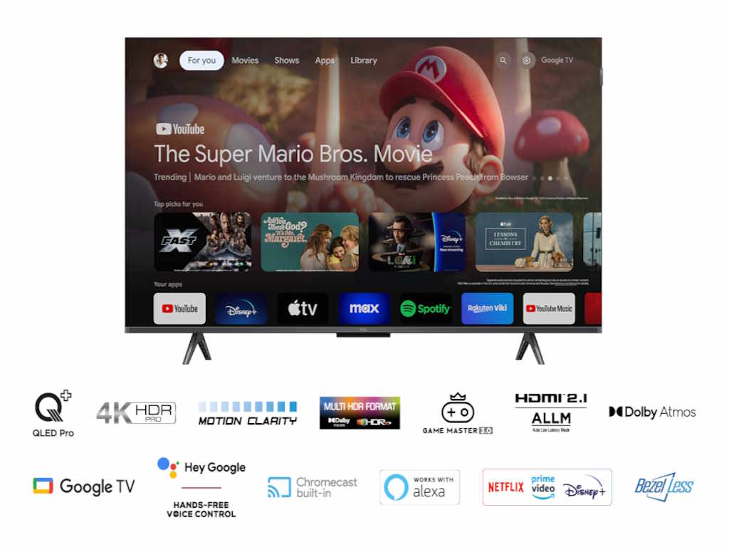 TCL 43C655 QLED 4K Ultra HD Televizor - Слика 10