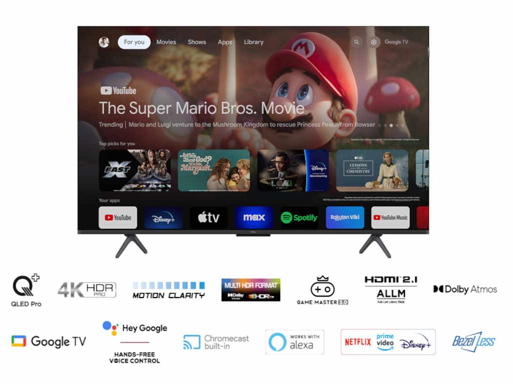 TCL 50C655 QLED 4K Ultra HD Televizor - Слика 10
