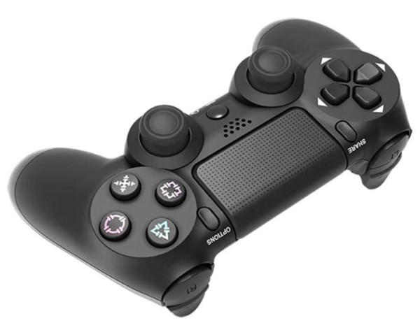 JPD-Wireless-Thrillershock PC/PS4 BLACK Gembird Bezicni gamepad sa dvostrukom vibracijom v2 - Слика 5