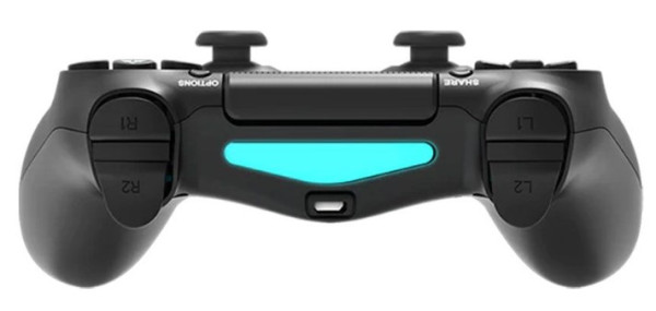 JPD-Wireless-Thrillershock PC/PS4 BLACK Gembird Bezicni gamepad sa dvostrukom vibracijom v2 - Слика 4