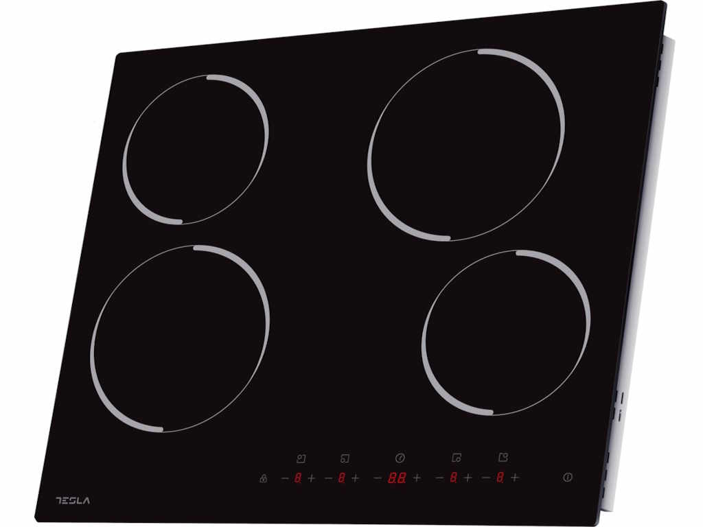 TESLA WG Ugradni set TESLA BO901MB+HV6401MB/65l/potapajuci dugmici/staklokeramika/crna - Слика 4