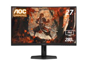 Monitor AOC C27G4ZXE 27"/VA/1920x1080/280Hz/1ms GtG/HDMIx2,DP/freesync/VESA/crna