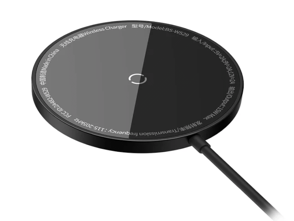 Bežicni Punjac BASEUS Simple Mini3 Magnetic Wireless Charger/15W/crna - Слика 2