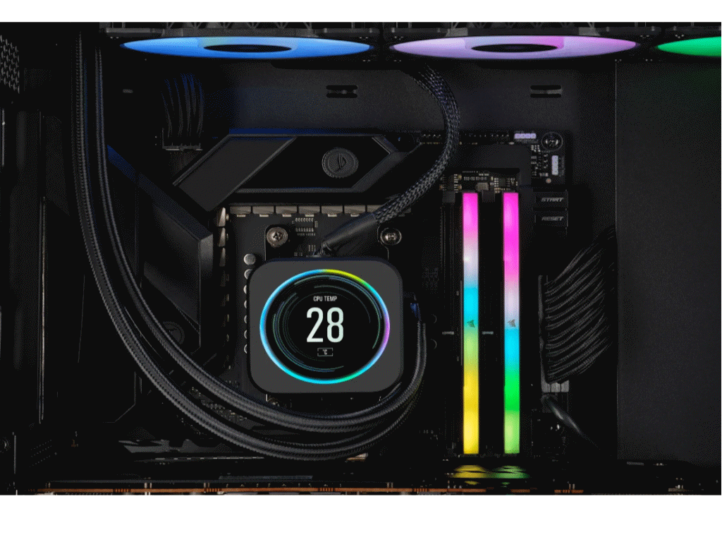 Memorija CORSAIR VENGEANCE 32GB(2x16GB)/DDR5/6400MHz/CL36/1.35V/RGB/EXPO & XMP - Слика 2