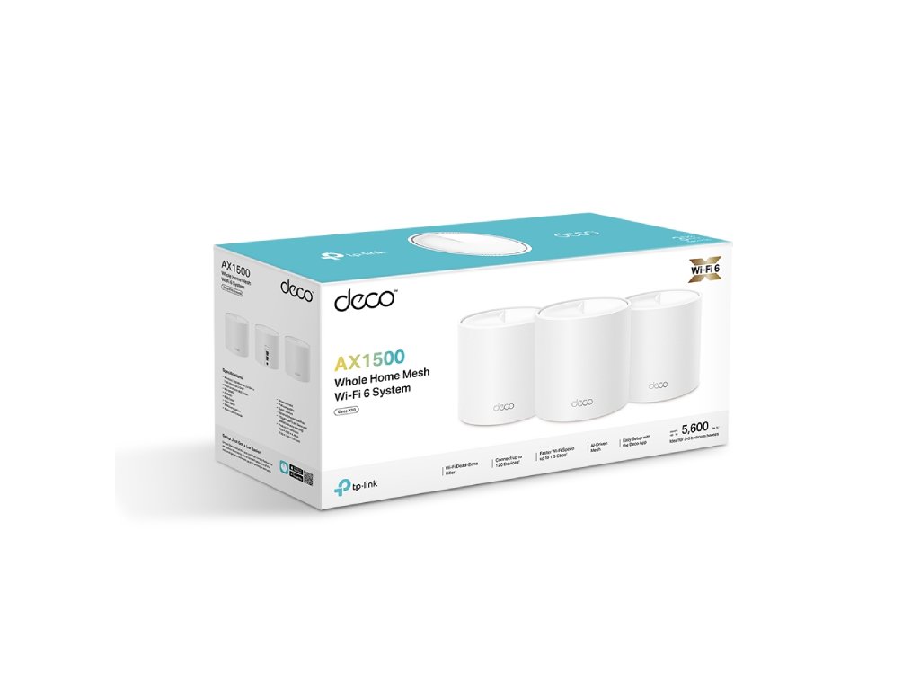 Mrežni sistem TP-LINK Deco X10(3-pack) - Слика 5