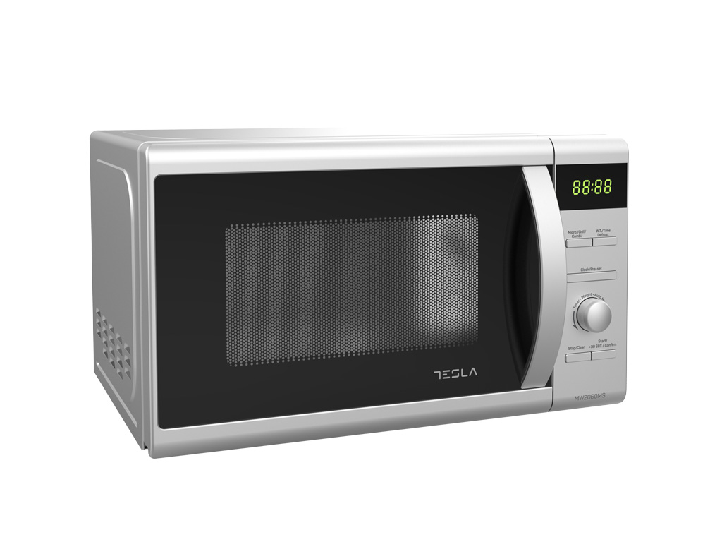 TESLA WG Mikrotalasna TESLA MW2060MS 20L/700W/grill 1000W/srebrna - Слика 3