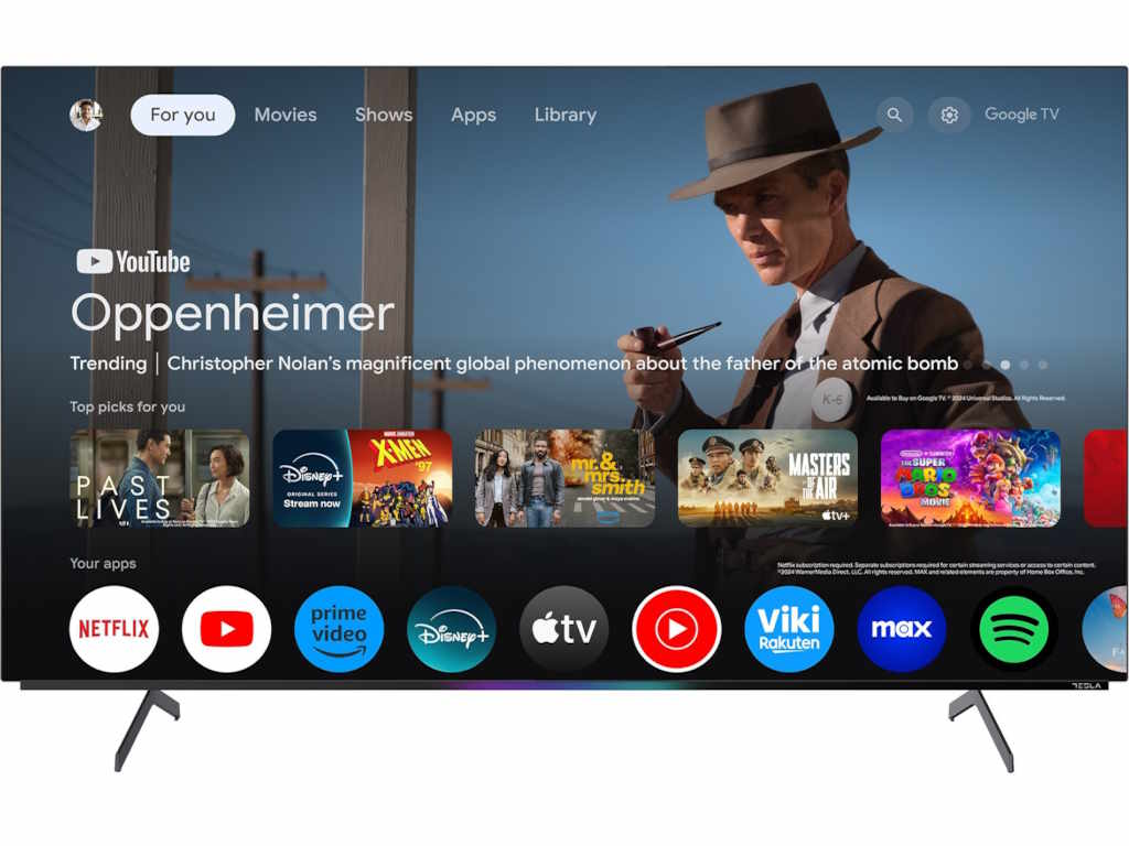 Televizor TESLA O65S949GUS/OLED/65"/UHD/Smart/Google TV/siva - Слика 3