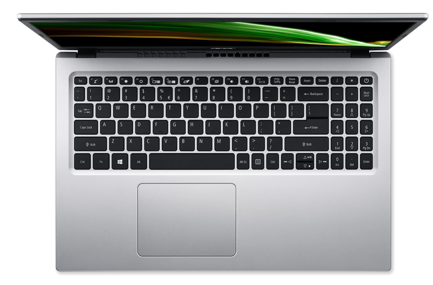 Laptop ACER Aspire A315-59 noOS/15.6"FHD IPS/i7-1255U/16GB/512GB SSD/Intel Iris Xe/srebrna - Слика 3