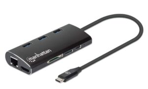 MANHATTAN MH USB-C to HDMI multi-port dock w/PD