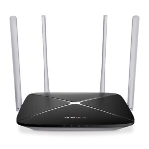 Mercusys AC12 V3.0, 4 x 5dbi, WiFi5 AC1200 Dual Band Wireless Router