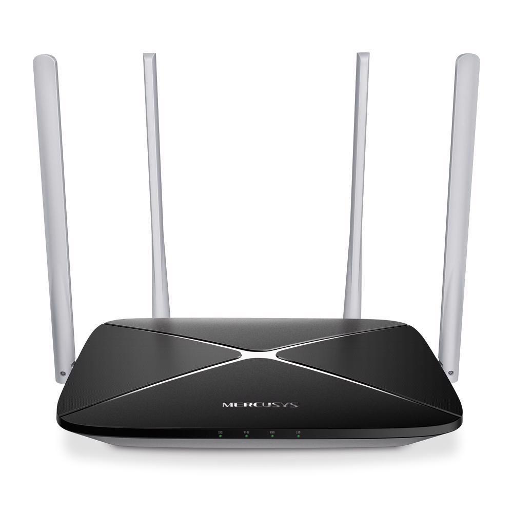 Mercusys AC12 V3.0, 4 x 5dbi, WiFi5 AC1200 Dual Band Wireless Router